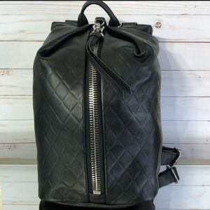 Aimee Kestenberg Tamitha Black Diamond Quilt Leather